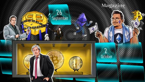 Morgan Stanley acquires more GBTC, Alibaba to halt crypto mining gear sales, and a possible scenario for $6 million BTC: Hodler’s Digest, Sept. 26-Oct. 2