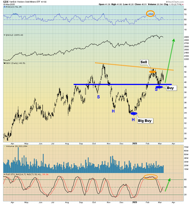 GDX Daily Chart