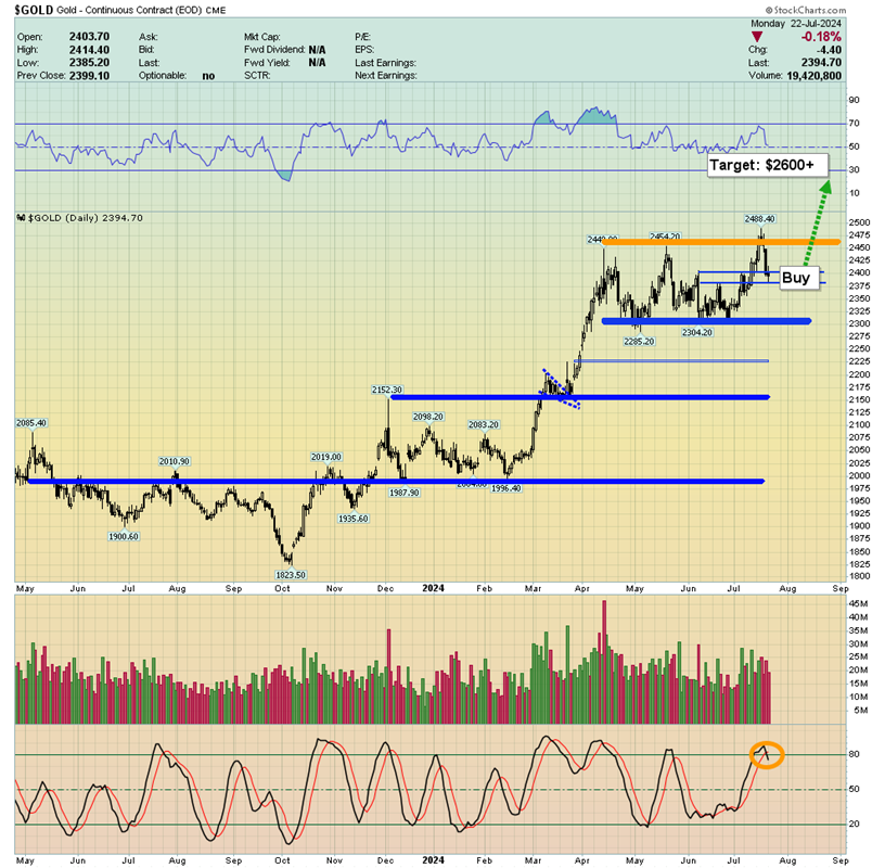 Gold Daily Chart