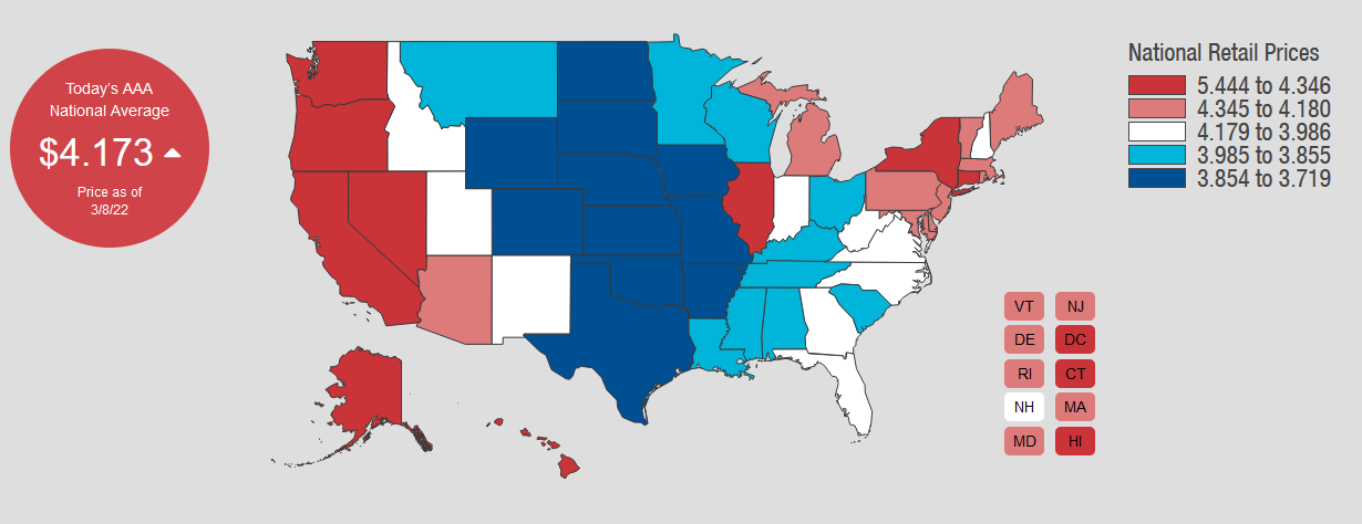 Gas Prices AAA