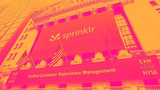 Sprinklr (NYSE:CXM) Surprises With Q2 Sales But Contract Wins Slow Down