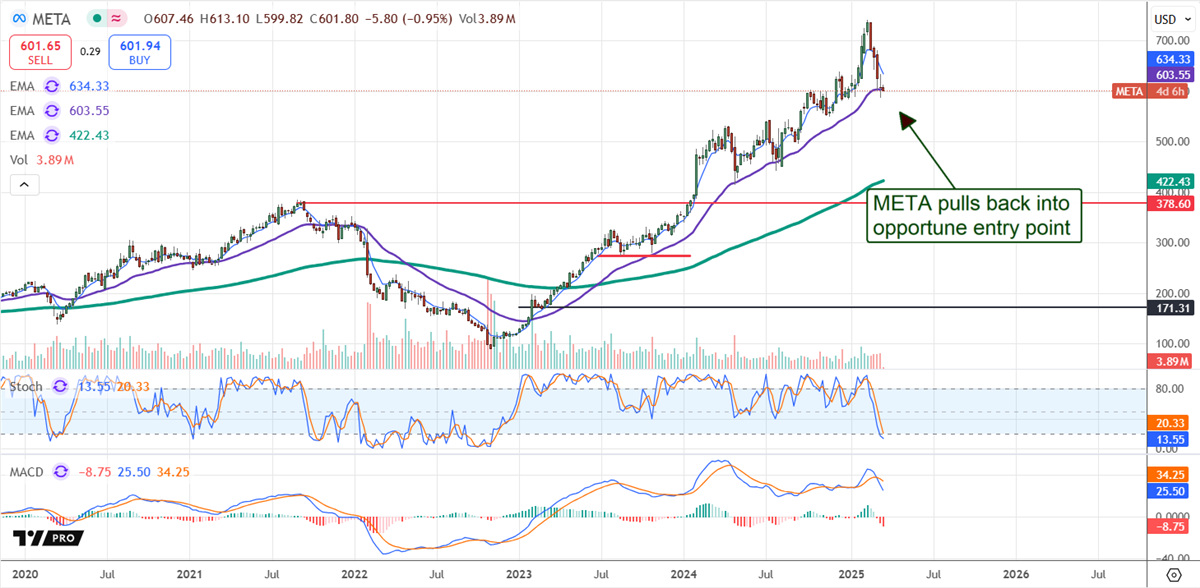 Meta Price Chart