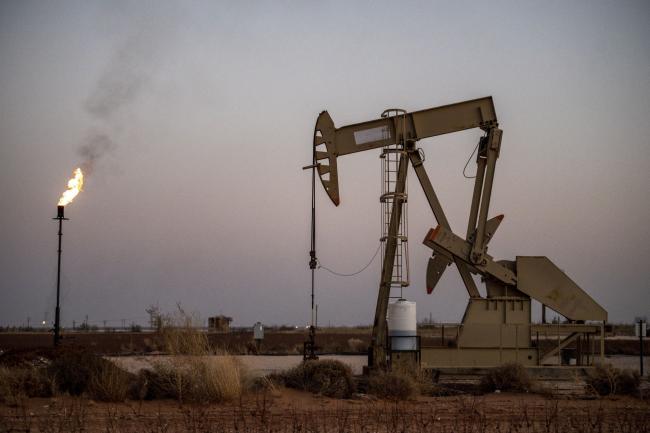 © Bloomberg. An oil pump jack in Midland, Texas, US, on Thursday, April 7, 2022. Midland, Texas, is used to booms and busts. But even here, prices are shocking the local economy — and the Fed may not be able to help.