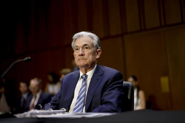 © Bloomberg. Jerome Powell, chairman of the US Federal Reserve, arrives to a Senate Banking, Housing, and Urban Affairs Committee hearing in Washington, D.C., U.S., on Wednesday, June 22, 2022. Powell said the central bank will keep raising interest rates to tame inflation following the steepest hike in almost three decades.