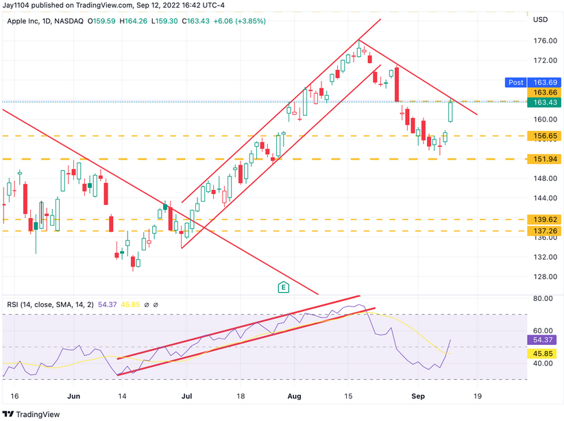 Apple Inc Daily Chart