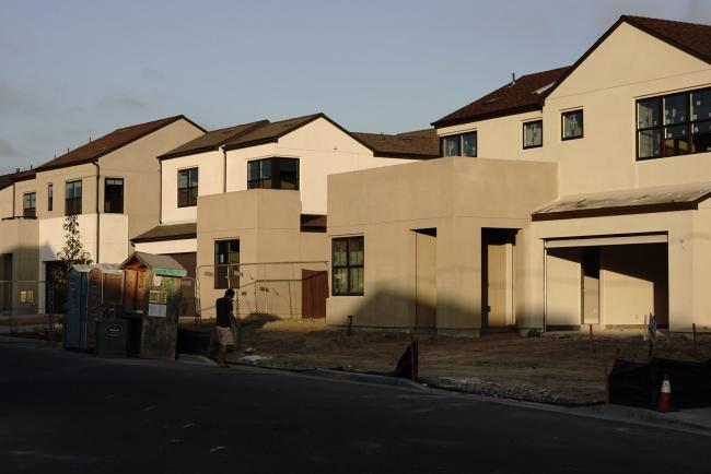 © Bloomberg. New homes built by Pardee Construction LLC in the Pacific Highlands Ranch master planned community in San Diego, California.