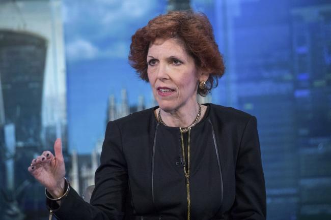 © Bloomberg. Loretta Mester, president and chief executive officer of the Federal Reserve Bank of Cleveland, gestures while speaking during a Bloomberg Television interview in London, U.K., on Wednesday, July 3, 2019. U.S. President Donald Trump's picks to join the Federal Reserve won't have big a political influence on monetary policy, according to Mester.