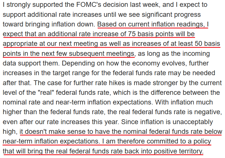  US Fed statement