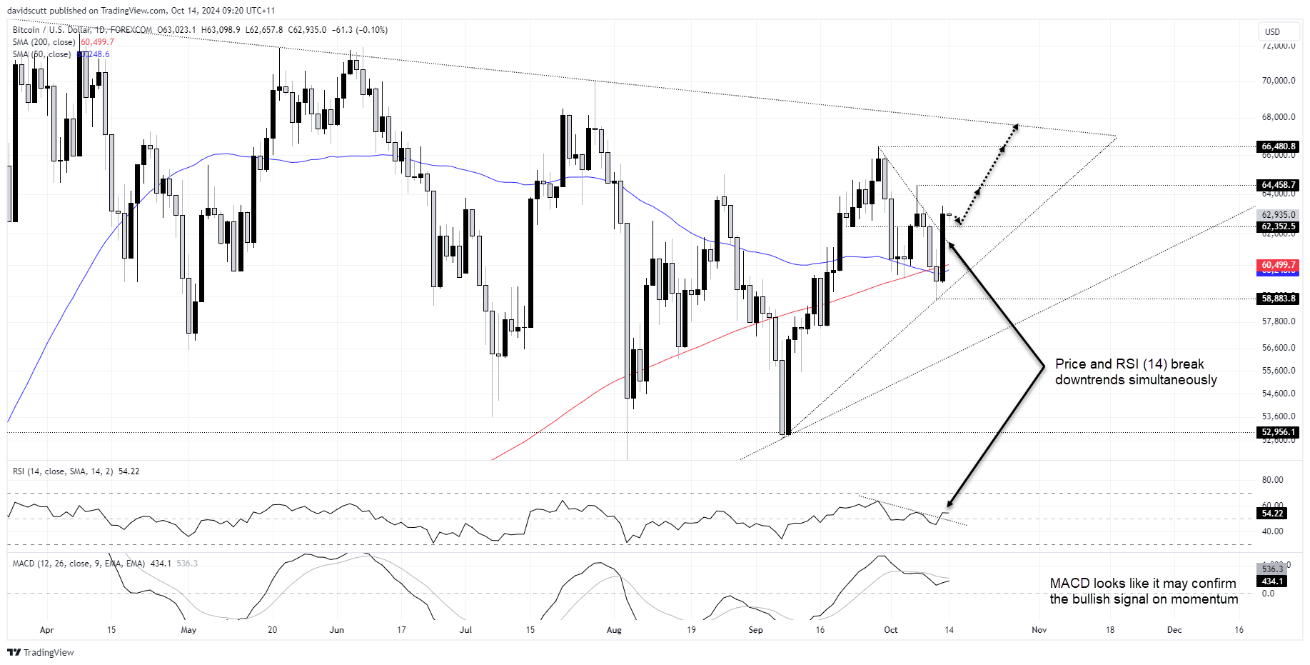 BTC/USD-Daily Chart