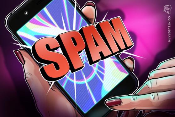 Crypto spam increases 4,000% in two years - LunarCrush