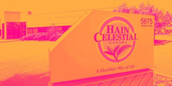 Hain Celestial (NASDAQ:HAIN) Reports Sales Below Analyst Estimates In Q2 Earnings