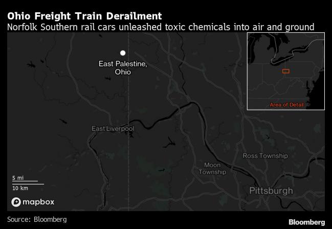EPA Orders Norfolk Southern to Clean Up Ohio Derailment Site