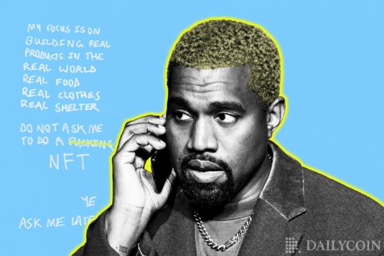 Kanye West Reverses NFT Disinterest, Files 17 New NFT and Metaverse Trademarks