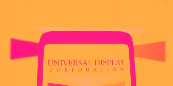 Why Universal Display (OLED) Stock Is Trading Lower Today
