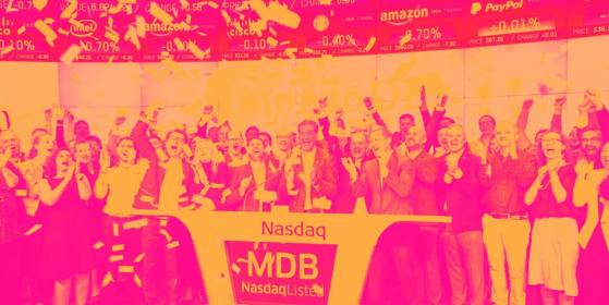 MongoDB (MDB) Stock Trades Up, Here Is Why