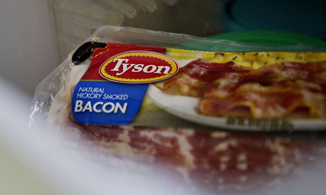 © Bloomberg. Tyson Foods bacon