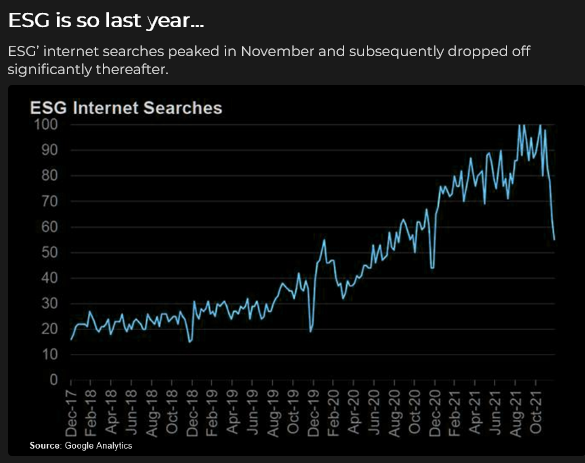 ESG Internet Searches