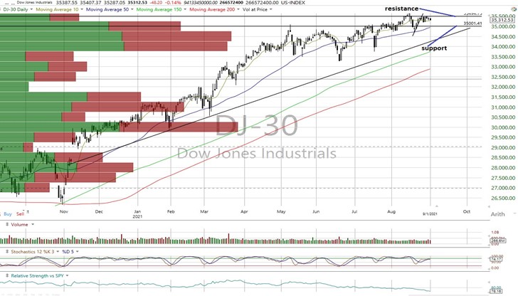 DJIA Daily Chart