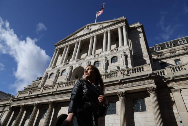 © Bloomberg. The Bank of England in the City of London, U.K., on Oct. 20.