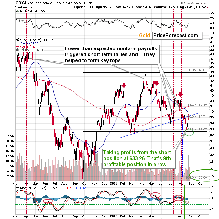 GDXJ Daily Chart