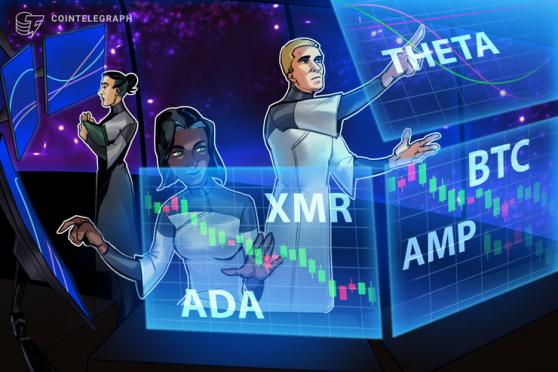 Top 5 cryptocurrencies to watch this week: BTC, ADA, THETA, XMR, AMP