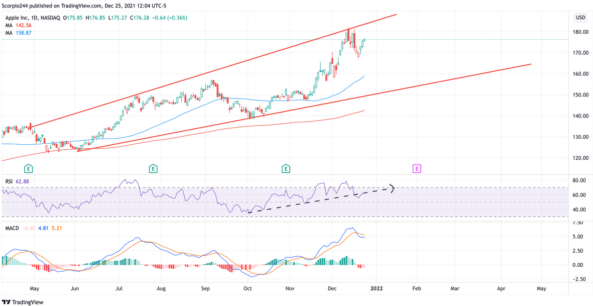 Apple Inc Daily Chart