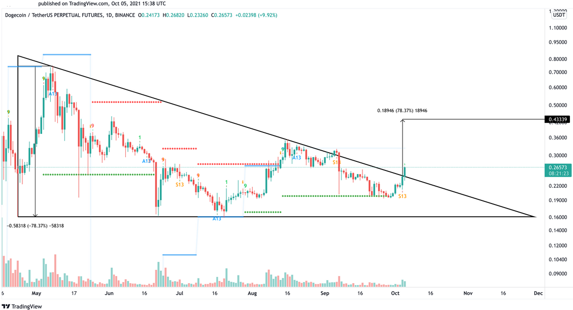 Dogecoin Daily Chart