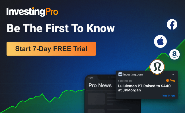 InvestingPro | Be The First To Know