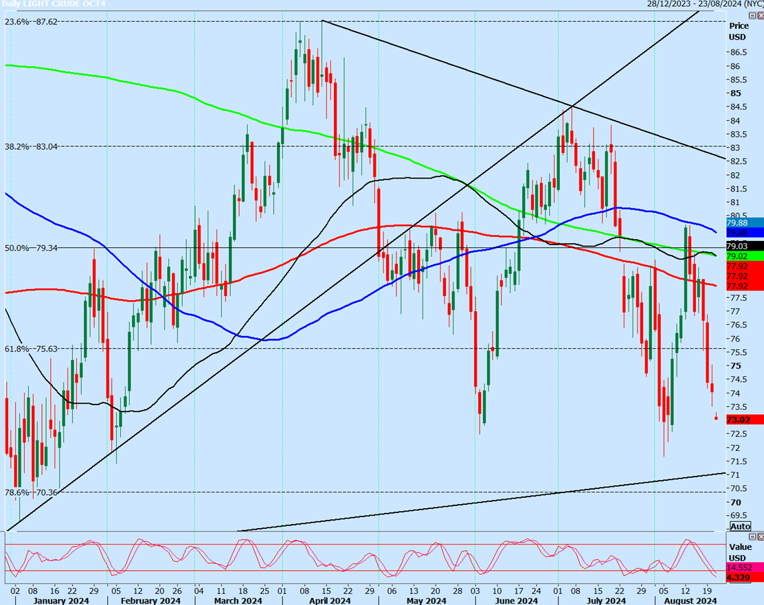 WTI Crude-Daily Chart