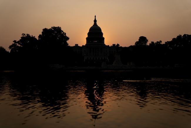 © Bloomberg. The U.S. Capitol in Washington, D.C., U.S., on Monday, Sept. 13, 2021. House Democrats have drafted a package of tax increases that falls short of President Biden's ambition, an acknowledgment of how politically precarious the White Houses $3.5 trillion economic agenda is for party moderates. Photographer: Stefani Reynolds/Bloomberg