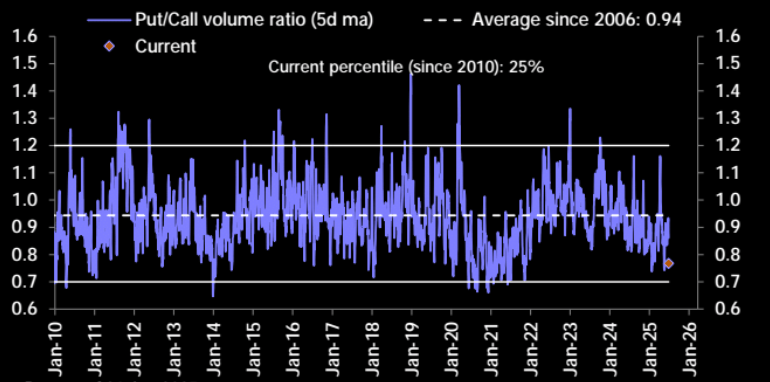 Put and Call Ratios
