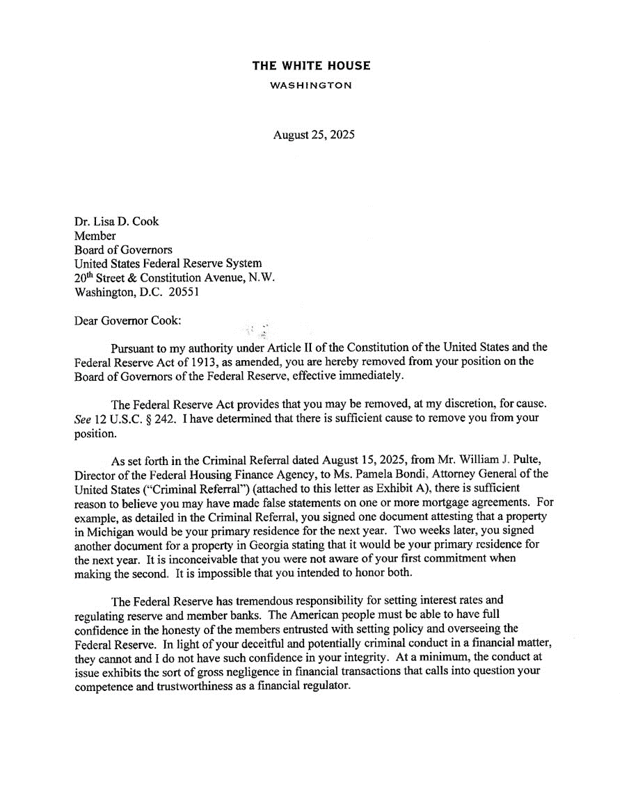 White House Release