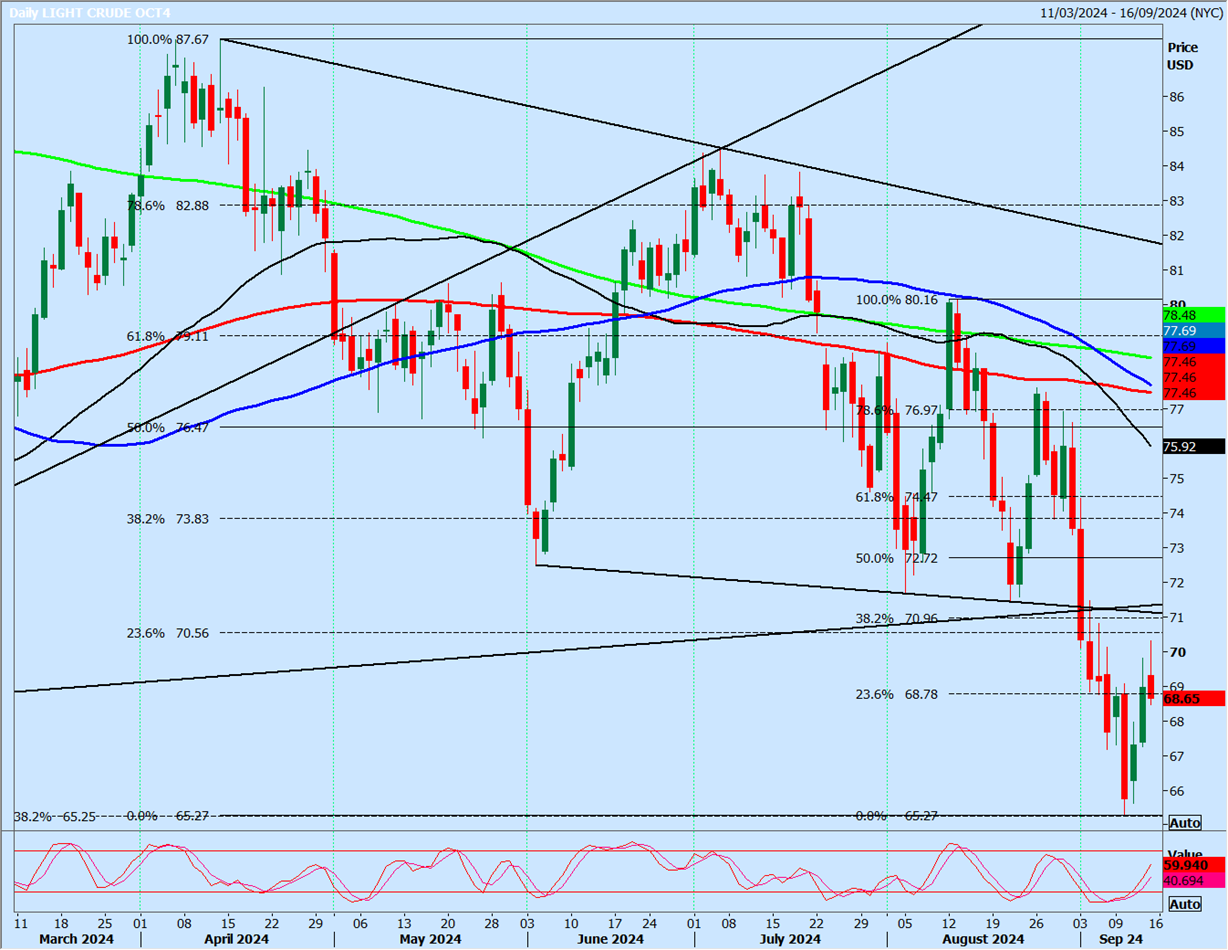 Crude Oil-Daily Chart