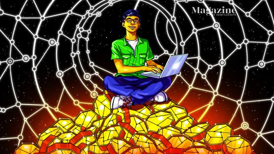 Child’s play: Gajesh Naik, 13, manages a fortune in DeFi