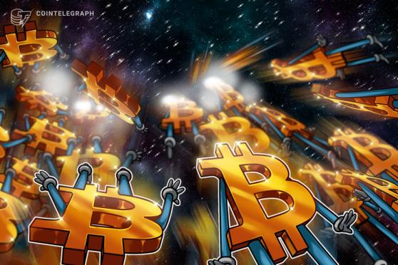 Bitcoin network transactions and fees surge amid investor de-risking