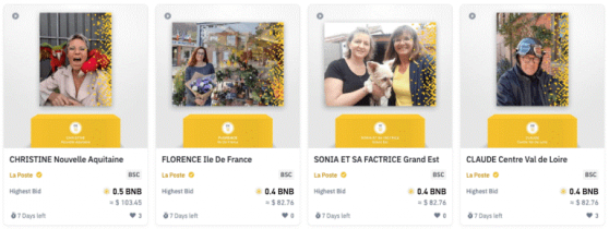 French Postal Service launches NFT collection on Binance