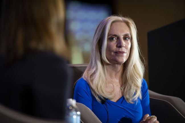 © Bloomberg. Lael Brainard, governor of the U.S. Federal Reserve, during the National Association of Business Economics (NABE) annual meeting in Arlington, Virginia, U.S., on Monday, Sept. 27, 2021. Brainard said the labor market may soon meet her yardstick for scaling back asset purchases, while the Covid-19 delta variant could raise upside risks for inflation as supply constraints last longer.