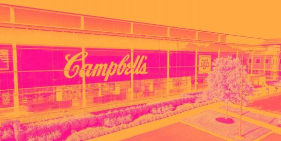 Campbell Soup (NYSE:CPB) Reports Sales Below Analyst Estimates In Q1 Earnings