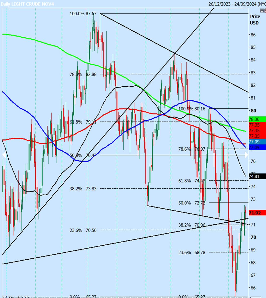 Crude Oil-Daily Chart