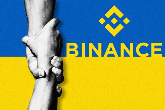 Binance To Donate Us$10 Million To Ukraine Humanitarian Effort