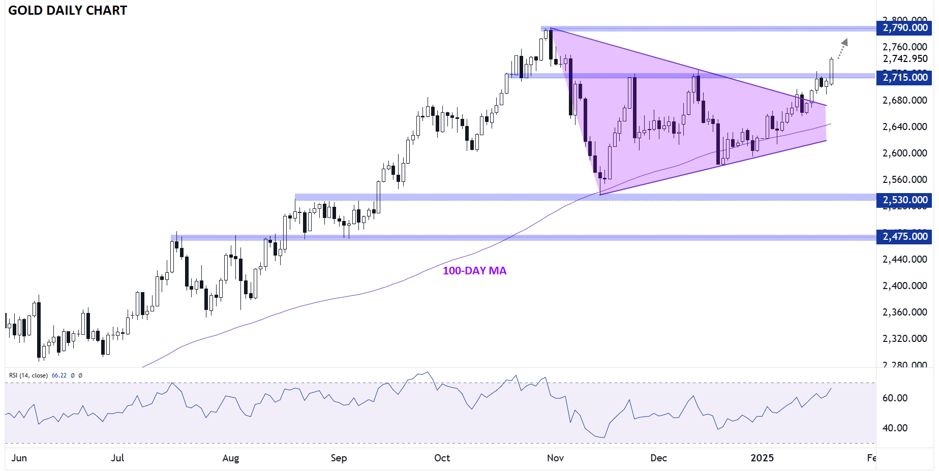 Gold Daily Chart