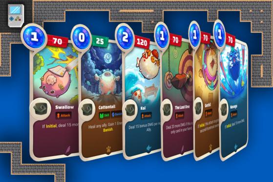 Axie Infinity: Origin Sneak Peek Revealed at Tail Cards