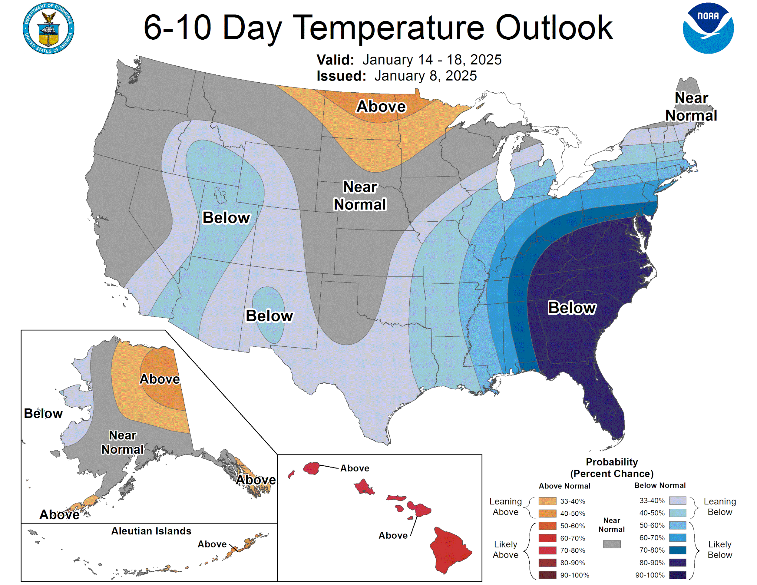 6-10 Day Temperature Outlook