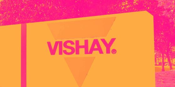 Vishay Intertechnology's (NYSE:VSH) Q1 Sales Top Estimates But Quarterly Guidance Underwhelms