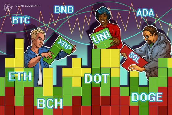 Price analysis 8/20: BTC, ETH, ADA, BNB, XRP, DOGE, DOT, SOL, UNI, BCH