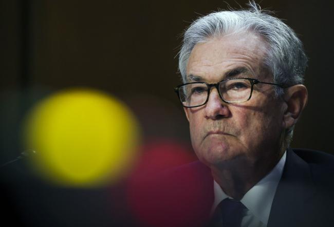 © Bloomberg. Jerome Powell during a Senate Banking, Housing and Urban Affairs Committee hearing in Washington, D.C., on Sept. 28.