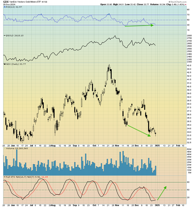 GDX Daily Chart