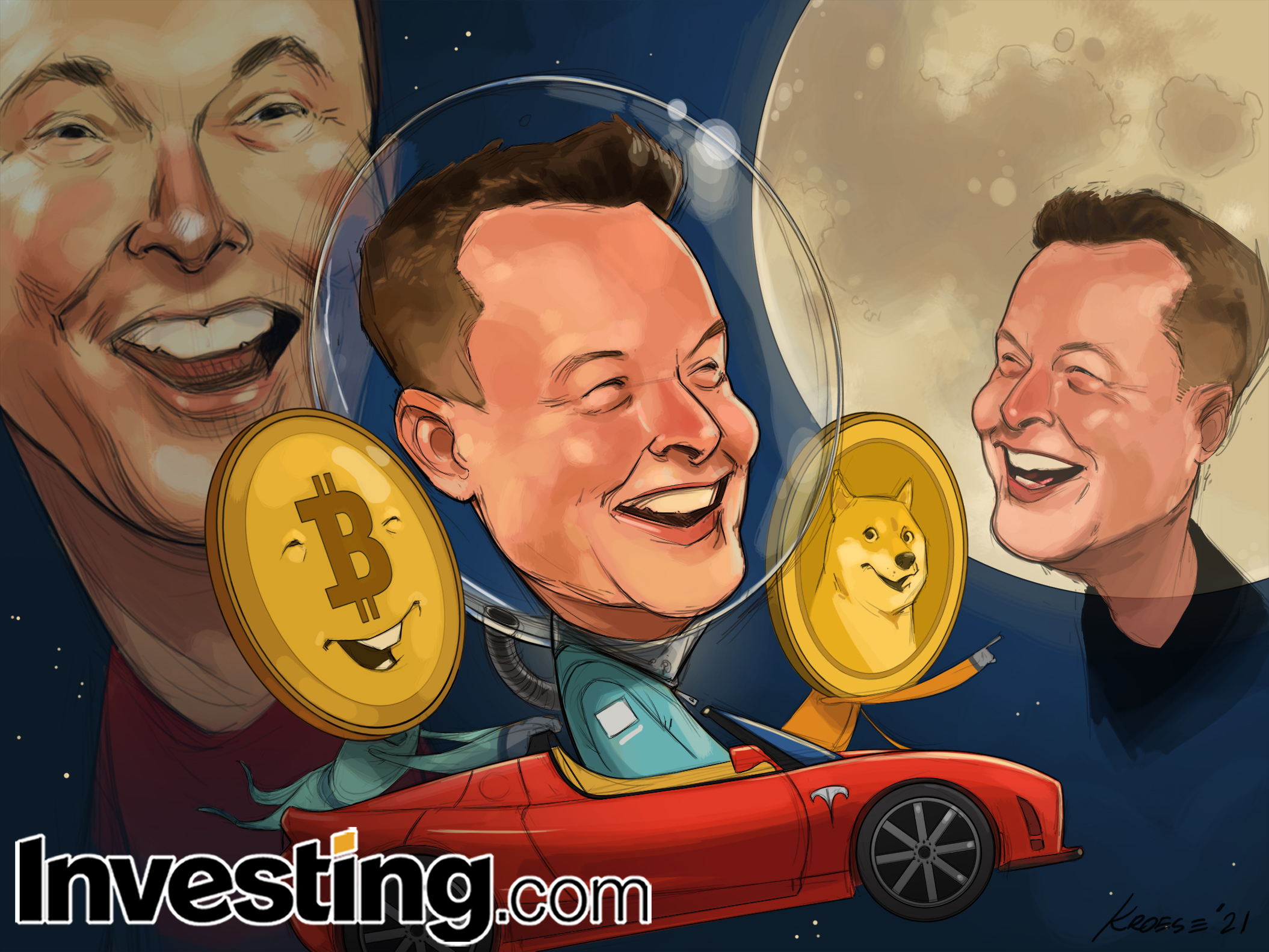 Musk Boosts Bitcoin, Dogecoin