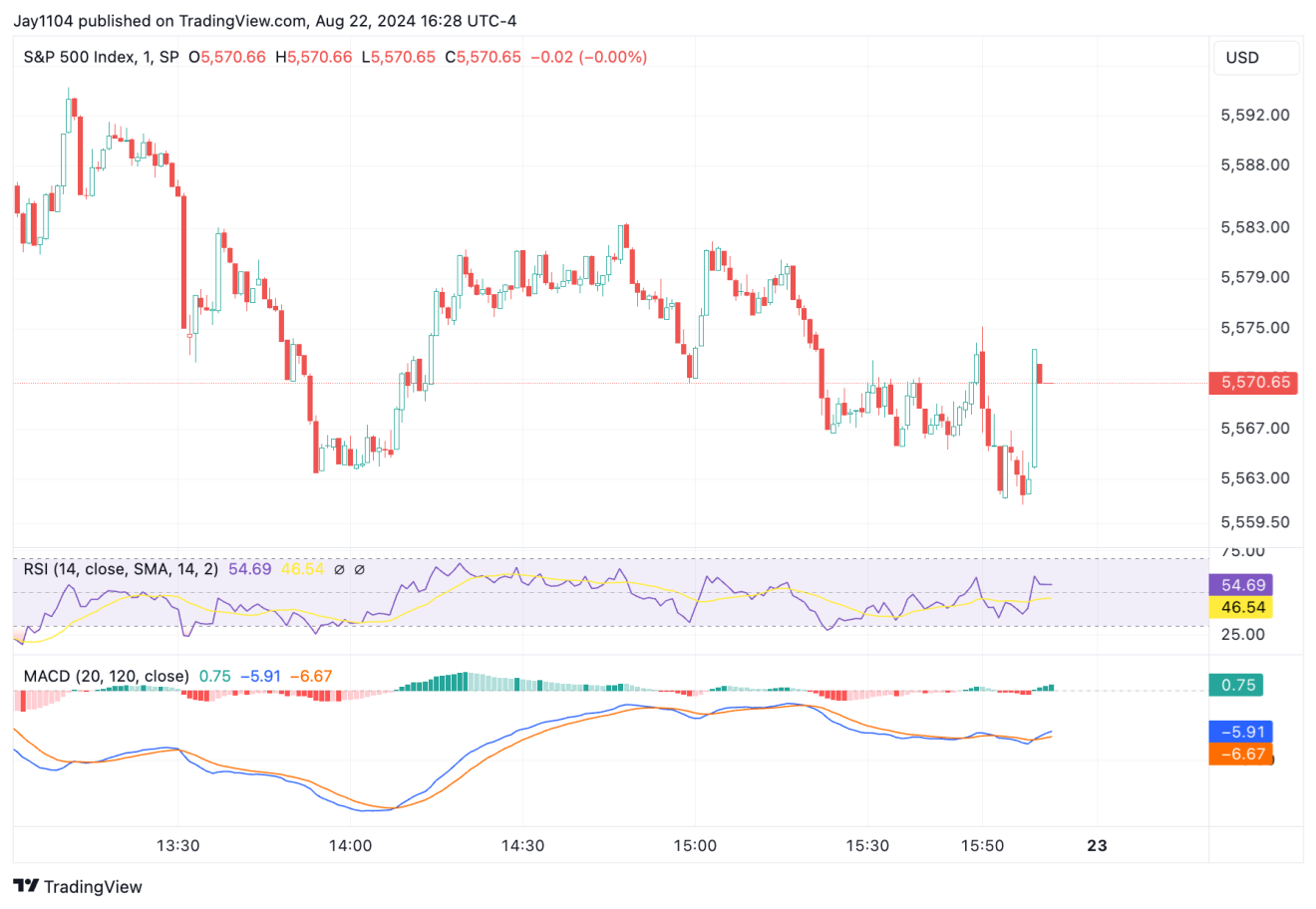 S&P 500 Index Chart