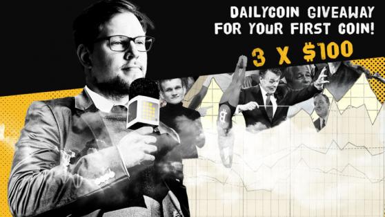 Dailycoin’s 300$ Crypto Giveaway!